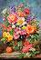 Юнски цветя във ваза - Пъзел от 1000 части на Алберт Уилямс - 
