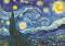 Звездна нощ - Пъзел от 1000 части на Ван Гог от колекцията "Art" - 