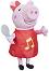 Плюшена интерактивна играчка Hasbro - Прасенцето Пепа с микрофон - Със звук на тема Peppa Pig - 