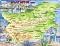 Карта на България - Образователен пъзел в картонена подложка - 