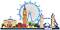  - 3D   LED   186 ,    City Line - 