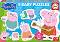 ������� ���� - 5 ������ �� 3, 4, 4, 4 � 5 ����� �� ���� Peppa Pig - �����