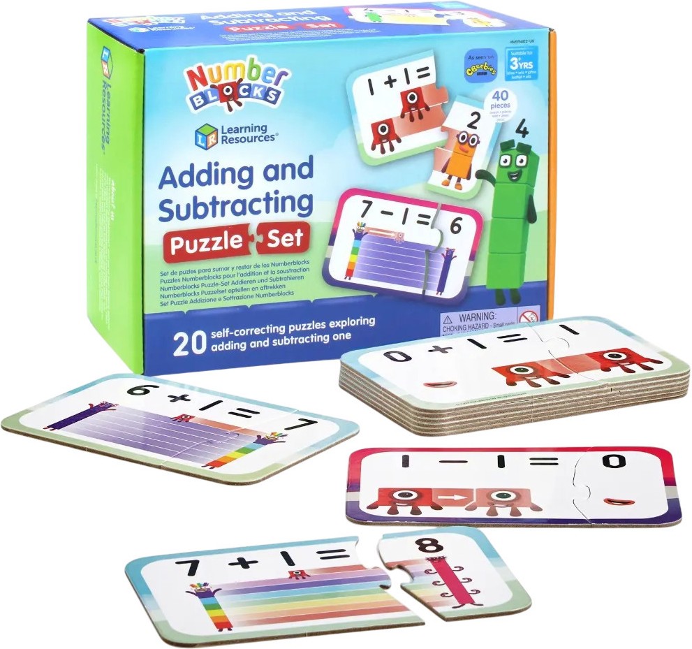����� �� �������� � ��������� Numberblocks - 20 ������ �� 2 ����� - �����