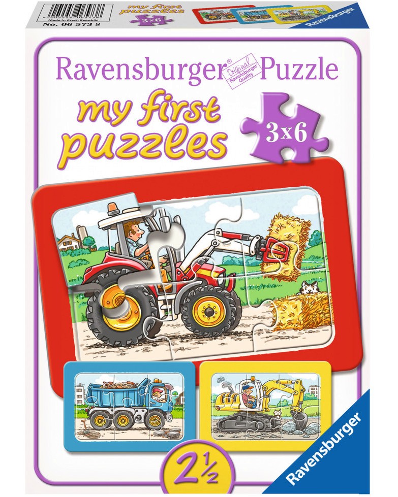   - 3   6 ,   My First Puzzles - 