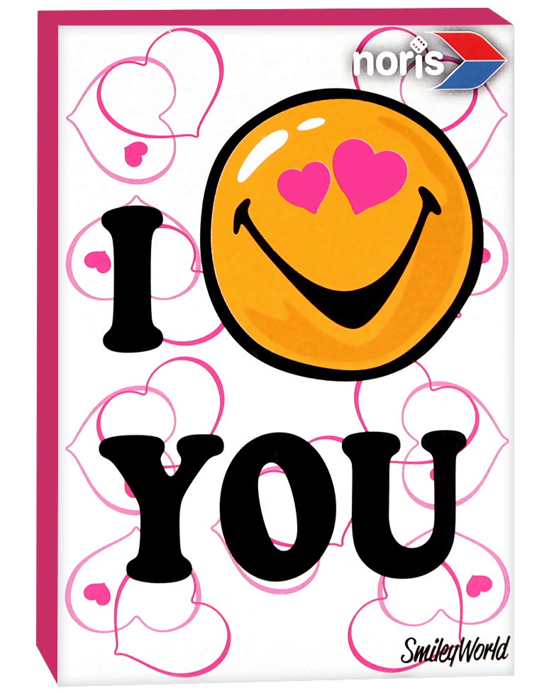 I love you - Мини пъзел от 54 части от колекцията SmileyWorld - пъзел