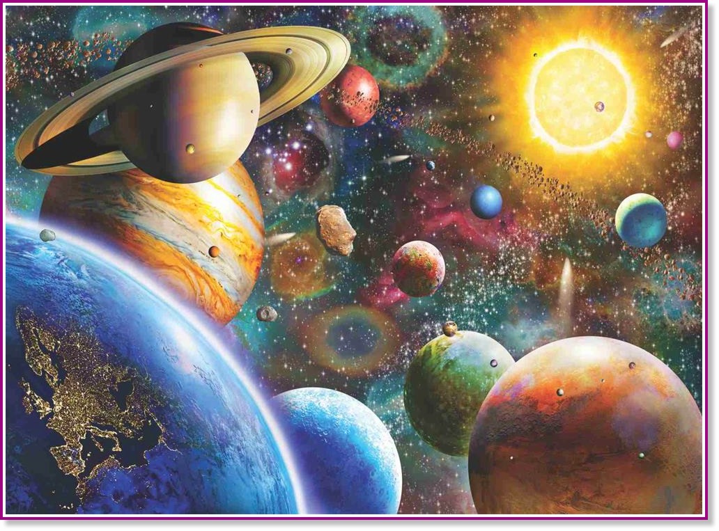 Планети в космоса - Ейдриан Честърман (Adrian Chesterman) - пъзел