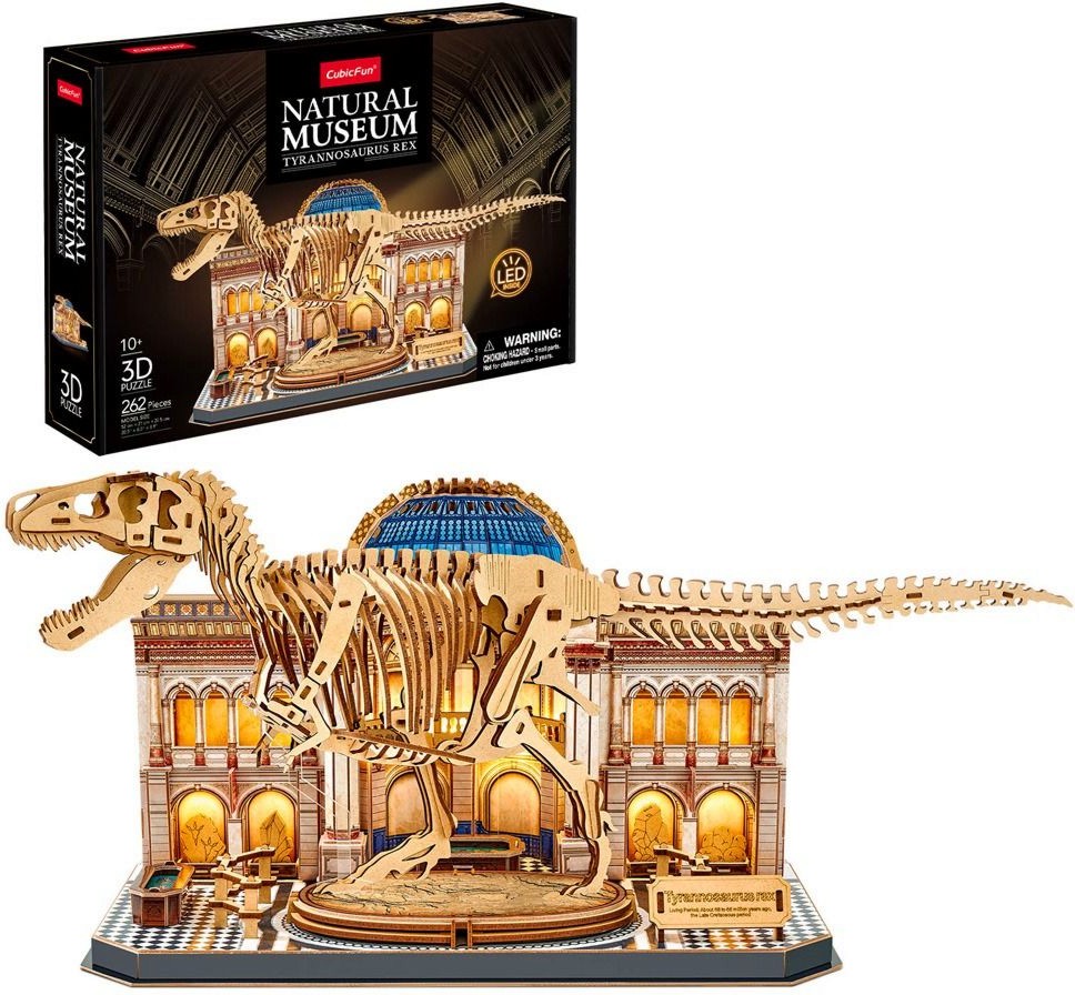 ������ �� T-rex - ������ 3D ����� �� 262 ����� �� ���� Natural Museum - �����