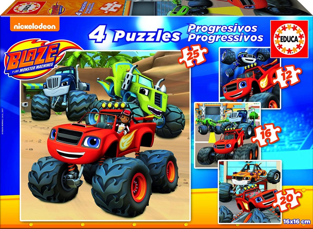 �������� � �������� - 4 ������ �� ������� "Progressive Puzzles" - �����