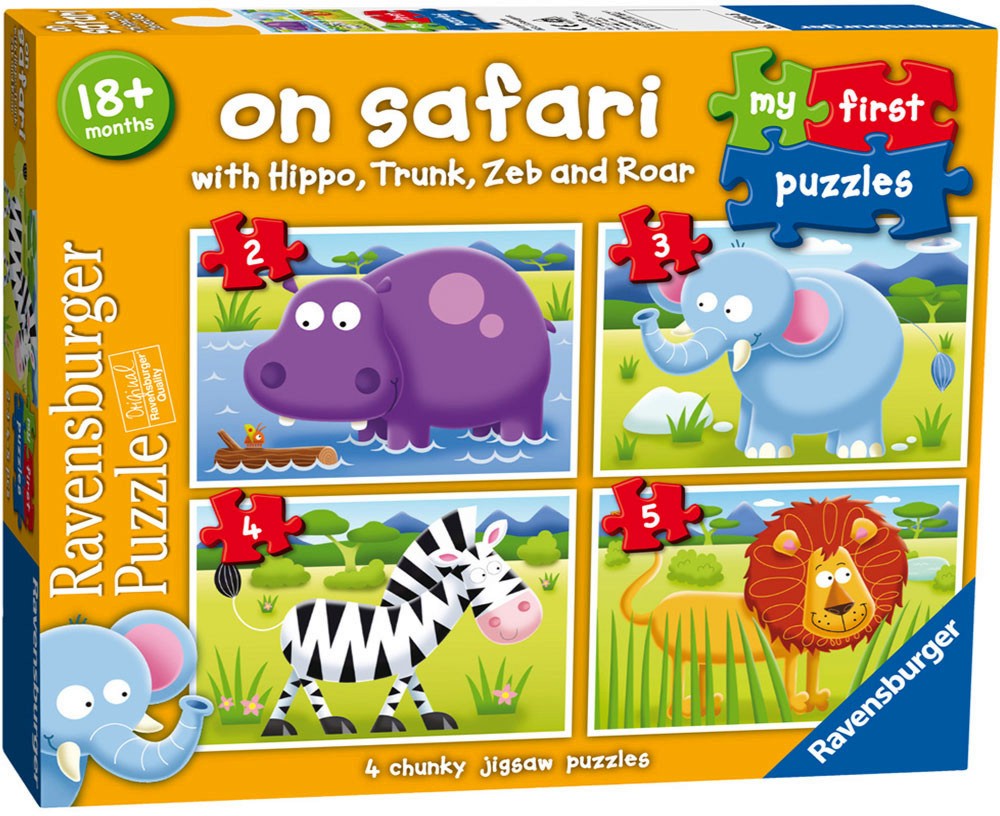   - 4   2, 3, 4  5  ,   My First Puzzles - 