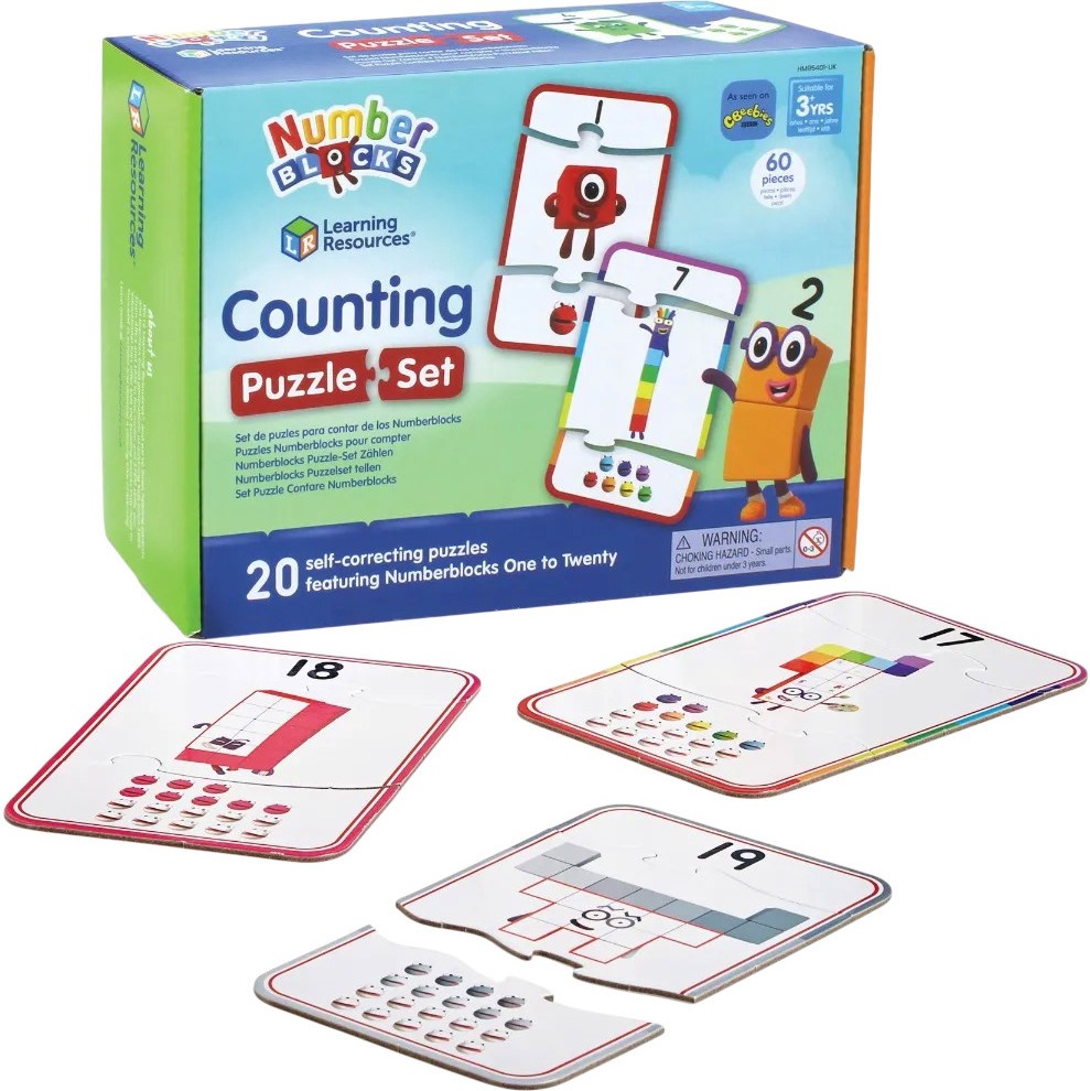 ����� �� ������ Numberblocks - 20 ������ �� 3 ����� - �����