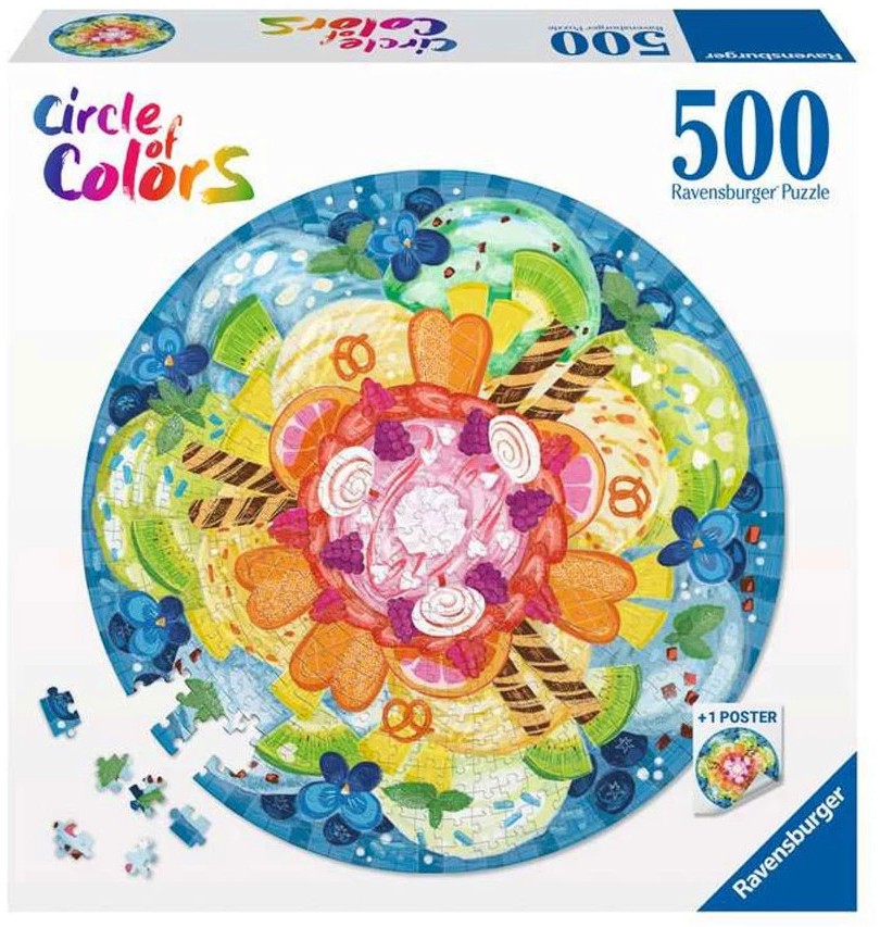  -    500 ,   Circle of colors - 