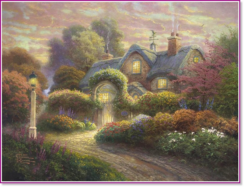     -   (Thomas Kinkade) :   "Premium Quality" - 