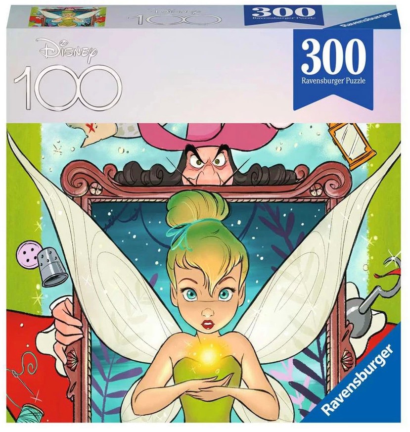 Тинкърбел Тинкърбел - Пъзел от 300 части, от колекцията Disney 100 - пъзел