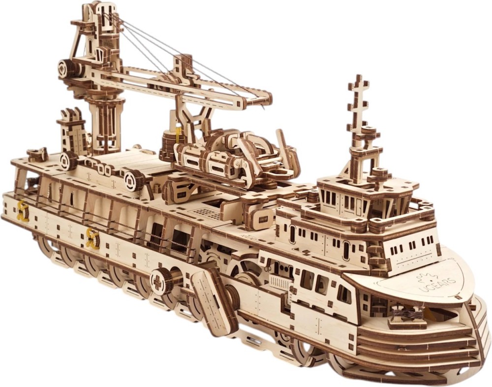 ��������������� ����� Research Vessel - ��������� 3D ������ ����� �� 575 ����� - �����