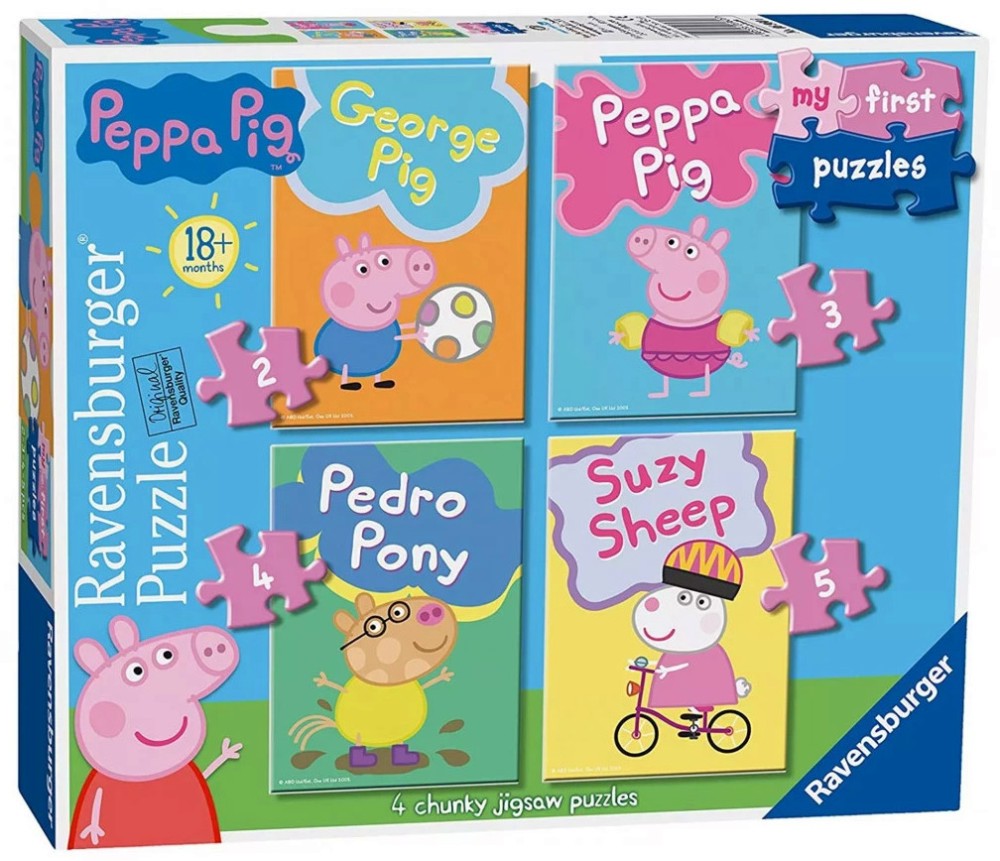    -    - 4   2, 3 , 4  5 ,   Peppa Pig - 