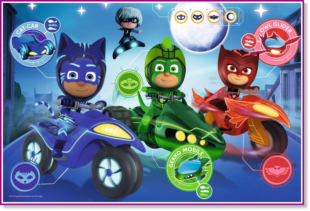    -   60    "PJ Masks" - 