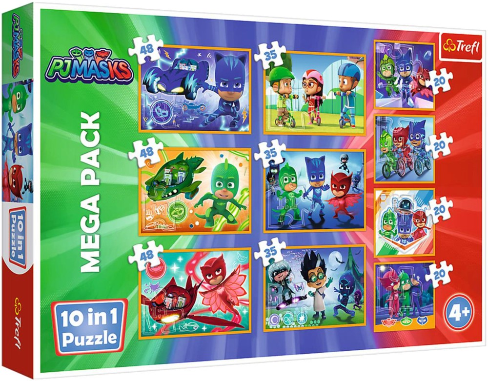 PJ Masks Mega Pack - 10   20, 35  48    PJ Masks - 