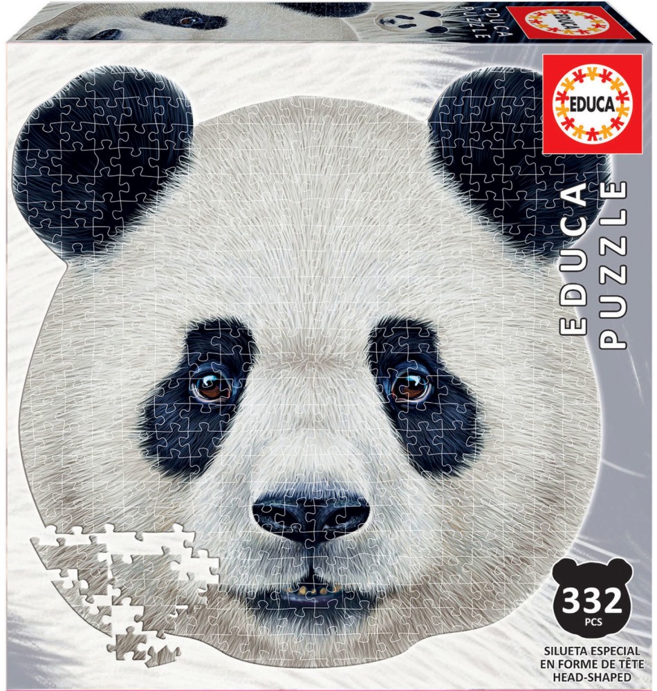 Панда - Пъзел от 332 части - пъзел