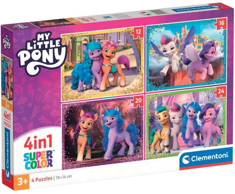 ������� ���� - 4 ������ �� 12, 16, 20 � 24 �����, �� ����  My Little Pony - �����