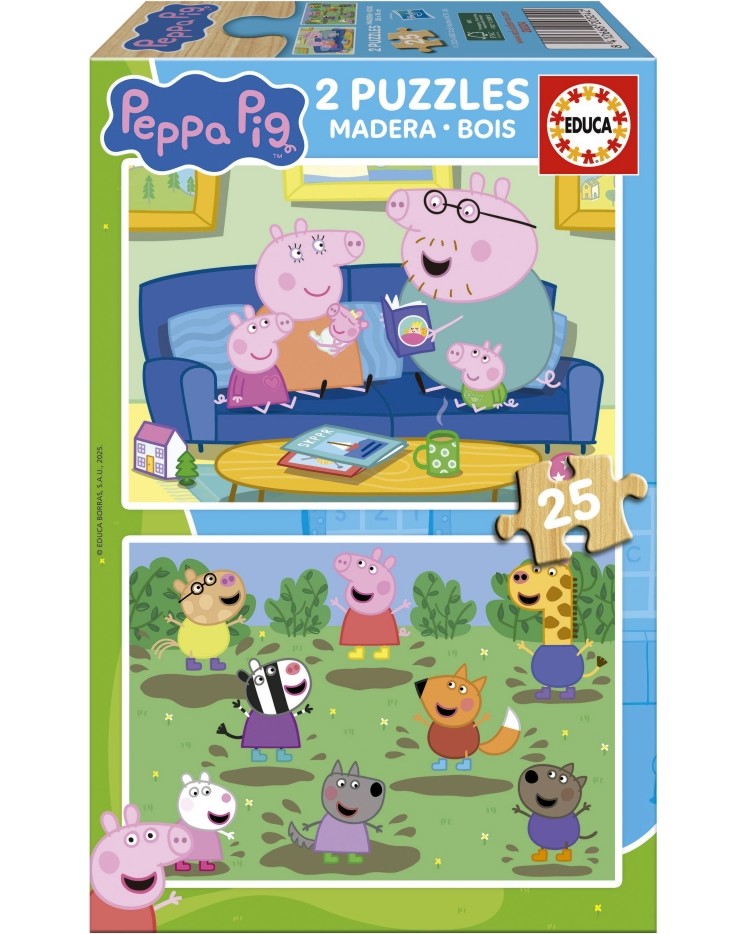 ������� ���� - 2 ������ �� 25 �����, �� ���� Peppa Pig - �����