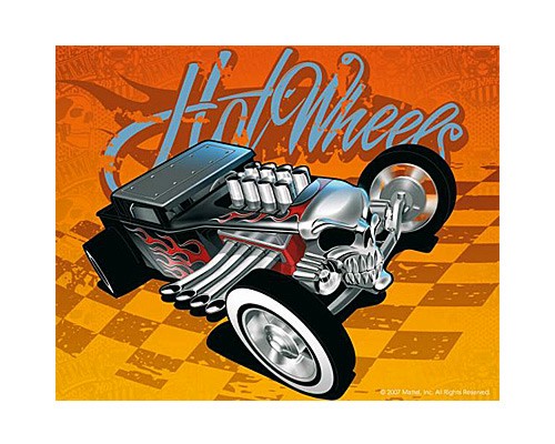 Hot Wheels - Bone Shaker - ���� ����� � 3D ����� - �����