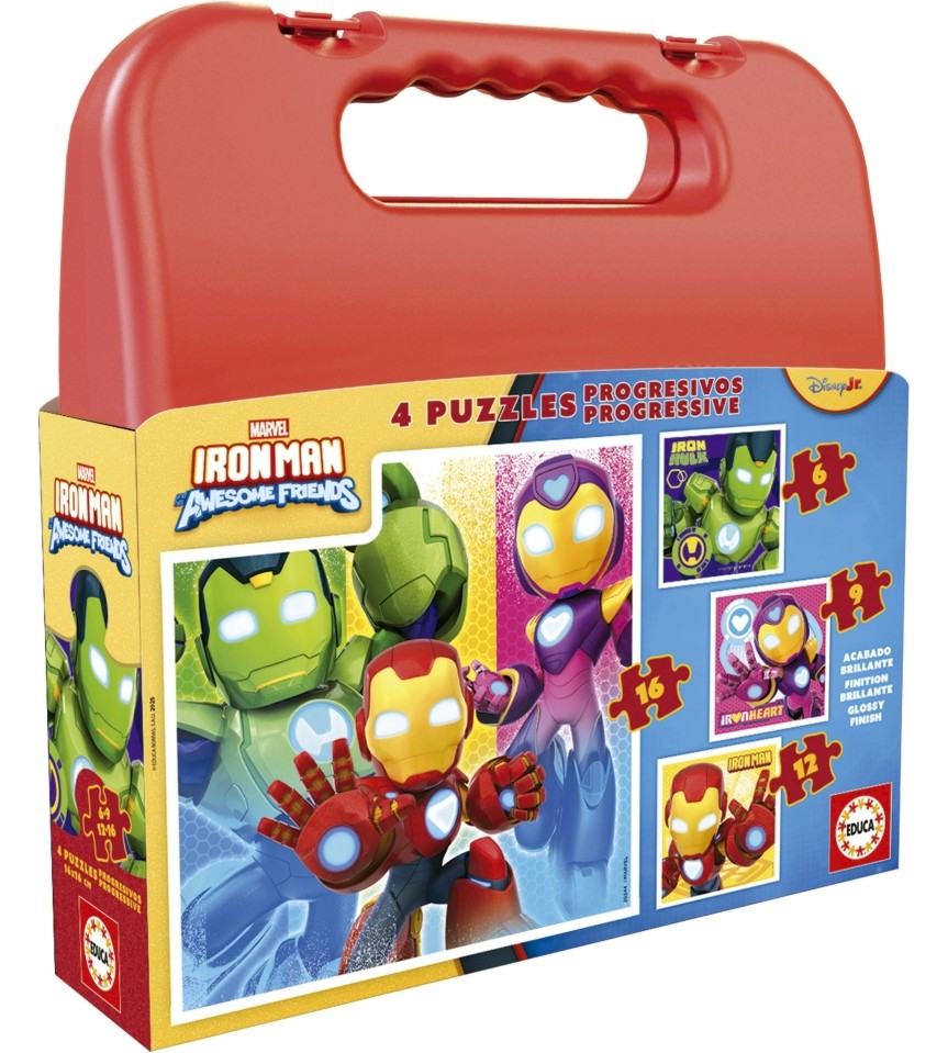     - 4   6, 9, 12  16      Progressive Puzzles - 