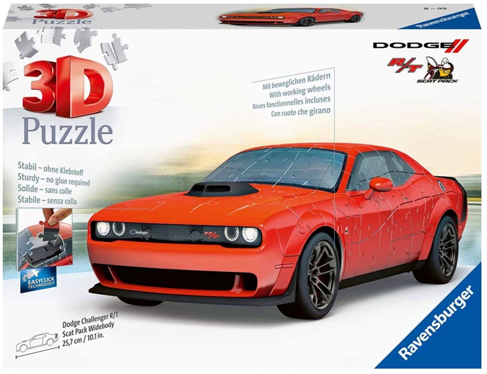 Dodge Challenger R/T Scat Pack Widebody - 3D   108  - 