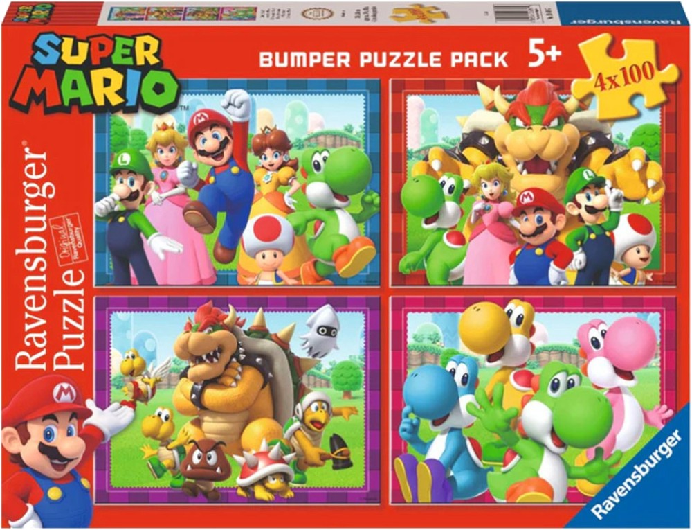    - 4   100    Super Mario - 
