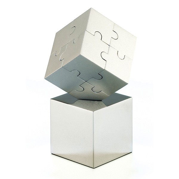 Jigsaw Cube - 3D   - 