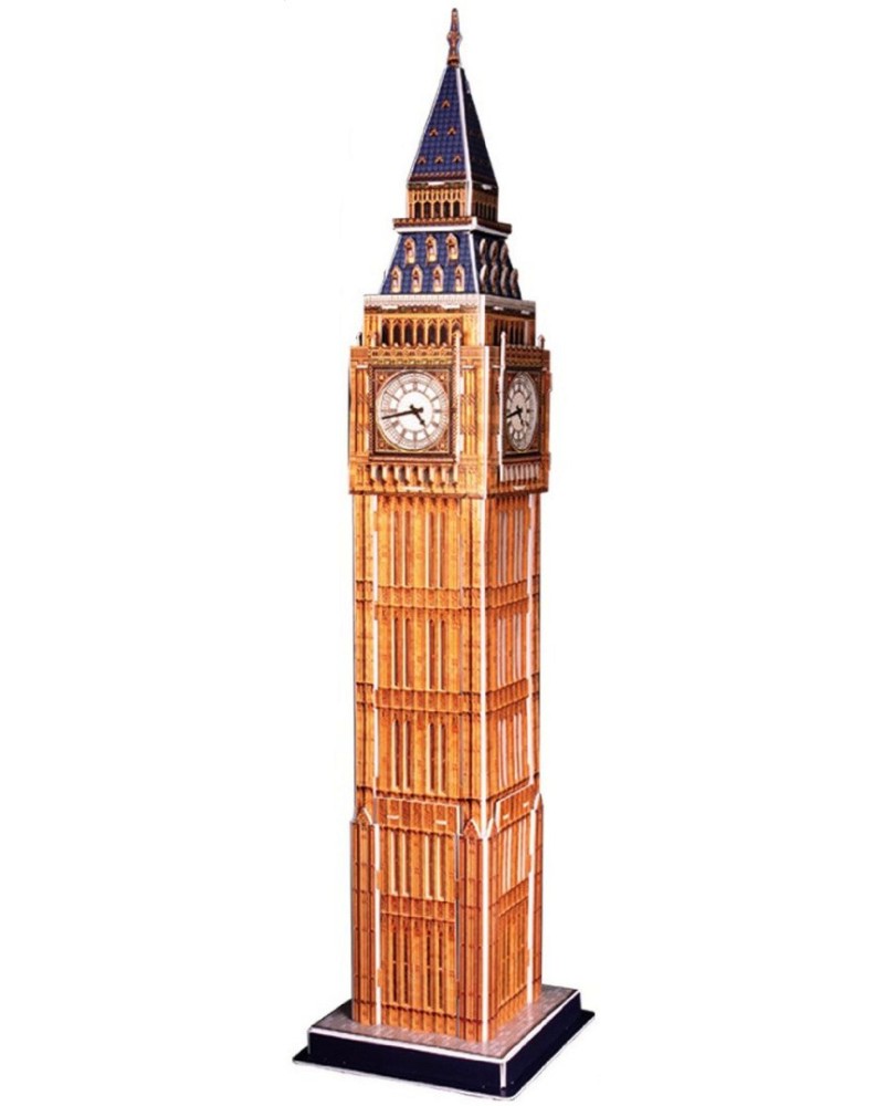 Биг Бен, Лондон - 3D пъзел от 47 части - пъзел