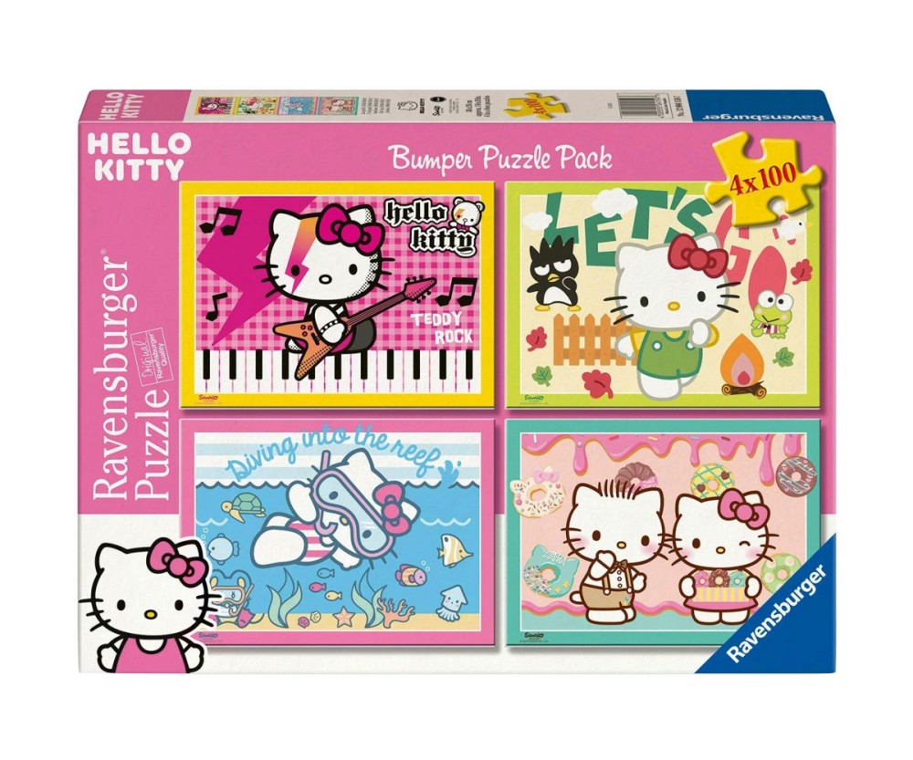   - 4   100    Hello Kitty - 