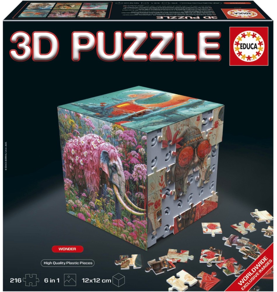���� - 3D ����� �� 216 ����� - �����