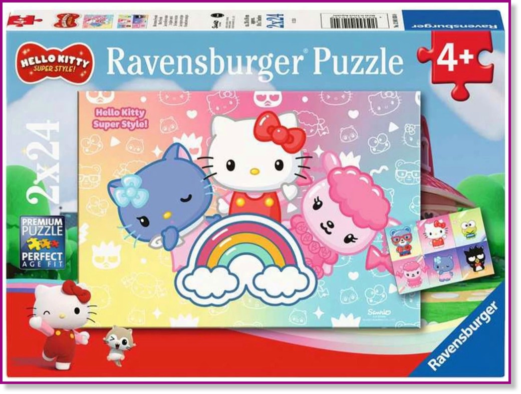   - 2   24    Hello Kitty - 
