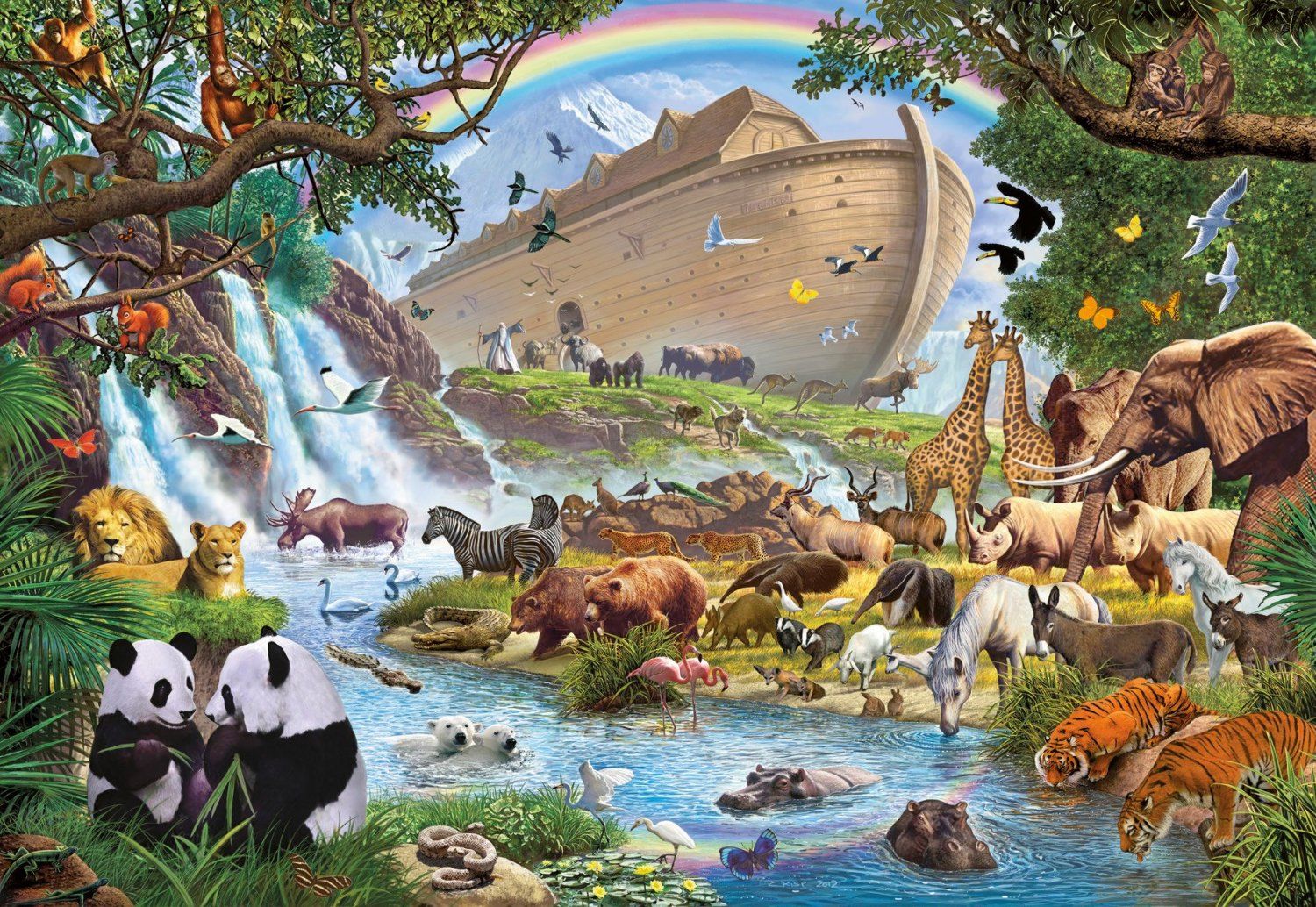 Ноев ковчег - 里 пъзел