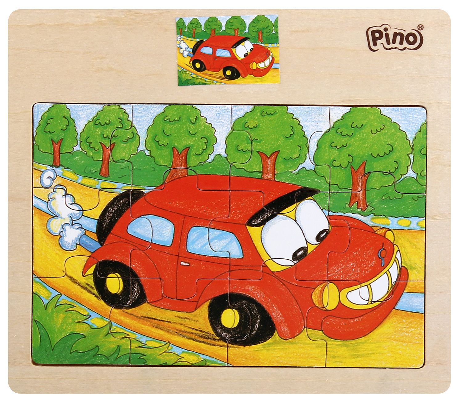 Кола - Дървен пъзел - 里