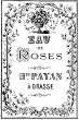 ��������� ����� Stamperia - Eau de Roses - 