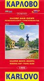 ����� �� ������� Map of Karlovo - 