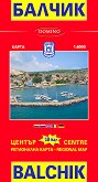 ����� �� ������, ������ � ������� Map of Balchik, Albena and Kranevo - 