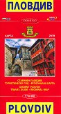 ����� �� ������� Map of Plovdiv - 