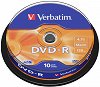 DVD-R Verbatim 4.7 GB - 10 ����� ��� ������� �� ��������� �� 16x - 