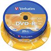 DVD-R Verbatim 4.7 GB - 25 ����� ��� ������� �� ��������� �� 16x - 