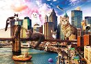 Котки в Ню Йорк - Пъзел от 1000 части - пъзел