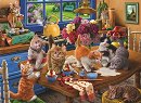 Котенца в кухнята - Пъзел от 1000 части - пъзел
