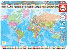 Политическа карта - Пъзел от 1500 части - пъзел
