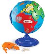 Глобус пъзел Learning Resources - 6 части - пъзел