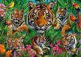 Тигри в джунглата - Пъзел от 500 части - пъзел