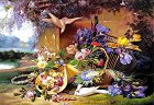 Натюрморт Цветя - Пъзел от 2000 части на Йожен Бидо, от колекцията Golden Collection - пъзел