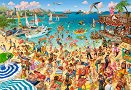 Забавление край морето - Пъзел от 1000 части от колекцията Art Collection - пъзел