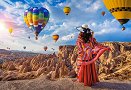 Жена в Кападокия - Пъзел от 1500 части - пъзел