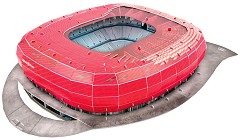 Алианц Арена, Мюнхен - 3D пъзел от 119 части - пъзел